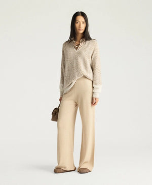 MOMONI Strickhose " CARAMEL" light camel