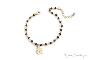 REJANE ROSENBERGER DESIGN Stein/Gold Armband "MY" div. Steine