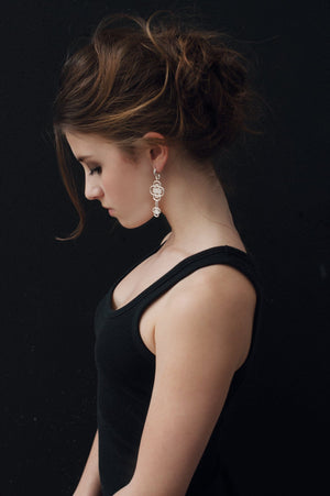 REJANE ROSENBERGER DESIGN Creoles "Grace-Stone