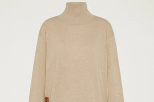 MOMONI Stricksweater "QUINCE" light camel