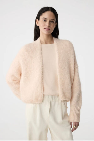 KNIT TED Kuscheljacke "BECKY" soft rose