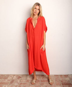 9seed - Tunisia Caftan Dress black