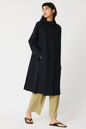 Tantä rain jacket "TORM" dark navy