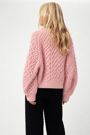 I LOVE MR MITTENS Chunky Wool "NAOMI" Sweater off-white