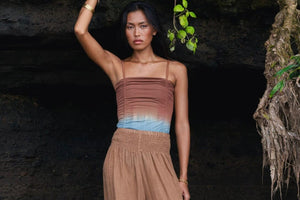 RABENS SALONER Einteiler "SALI" cognac blue combo