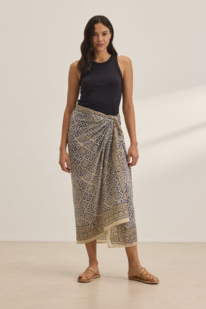 VELVET BY CLEO WADE PAREO "JENNA07" multi (C)