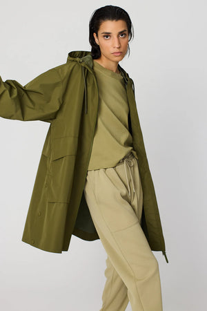 Tantä rain jacket "TORM" dark navy