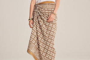 VELVET linen trousers "GINI05" shadow