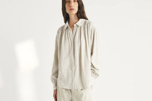 MASSCOB Baumwoll - Bluse "PIPPA" snow