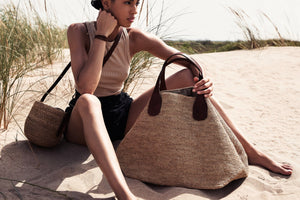 IBELIV "VANILLA" beach chair natural