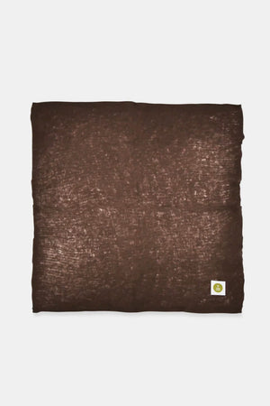 VON GOAT Cashmere Bandana uni chocolade