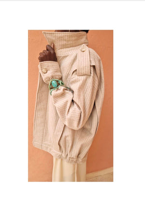 CLARAMONTE Woolbomber "MAINA" sand