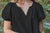 9seed - Montecito Baumwoll - Bluse Gauze schwarz