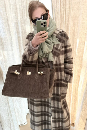 Choice by Réjane Rosenberger Cashmere Poncho light camel