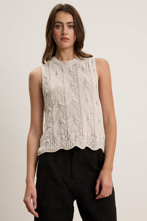 VELVET by Jenny Graham Ripp - Tank "CRUZ" nude