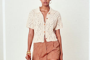 VANESSA BRUNO Cardigan "EMARYA" off-white