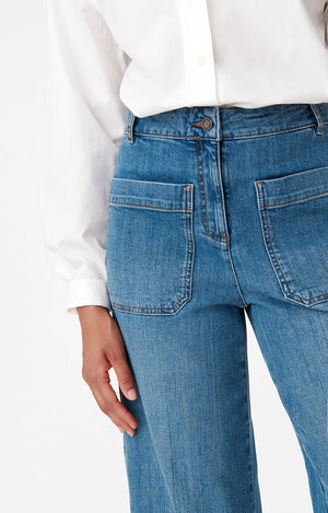 Boho blouse "VADIM" uni paille by VANESSA BRUNO