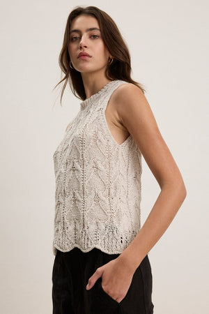 VELVET by Jenny Graham Ripp - Tank "CRUZ" nude