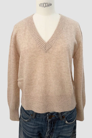 NOTSHY Cashmere Pullover "TINI" beige chiné