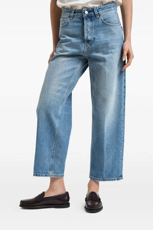 HAIKURE Wide Jeans "BETTY" fog gray