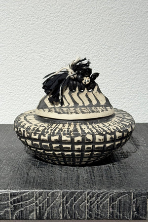 ANNA WESTERLUND Box Baciamo stripe black