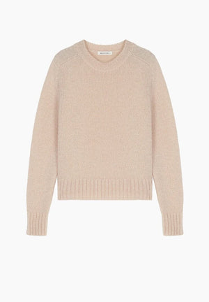 MASSCOB Woolmix Sweater "LAFFON" chiné nude