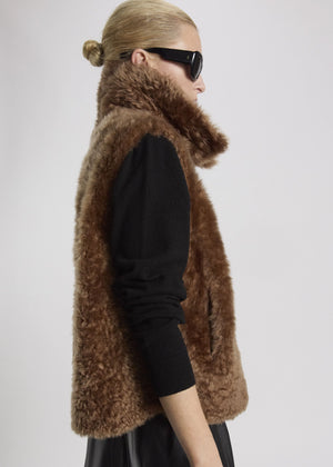 UTZON Rabbit jacket "OTZELOT" short