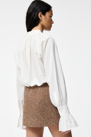 VANESSA BRUNO Baumwollbluse "FATIMA" weiss