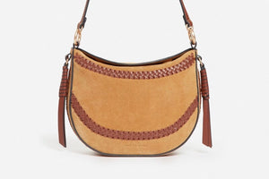 VANESSA BRUNO Wildledertasche "DAILY" small natural
