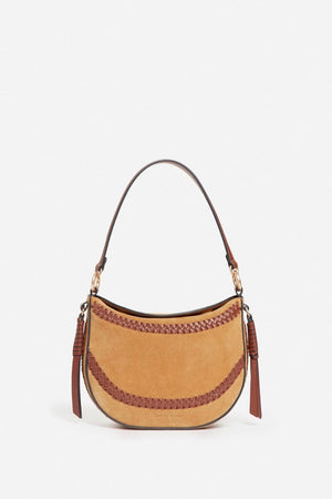 VANESSA BRUNO Wildledertasche "DAILY" medium natural