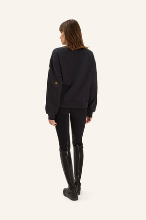 DADA Sweater "Birmann" schwarz