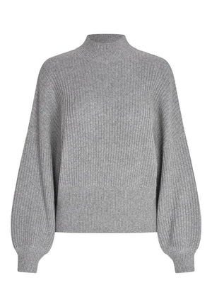 DEA KUDIBAL Strickpullover "SIADEA" grau mélange