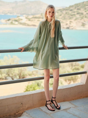 DEVOTION Baumwolltunika "NIVEA" green