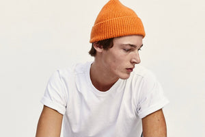 Wool Beanie "Flame" von LE BONNET