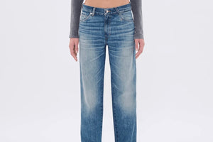 HAIKURE Wide Jeans "LISA" blue rider
