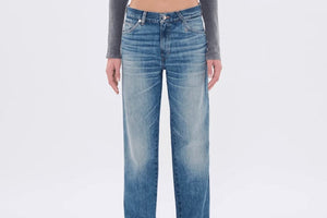 HAIKURE Wide Jeans "LISA" blue rider