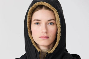 Tantä Fakefur - Kapuze "FORTUNE" just black