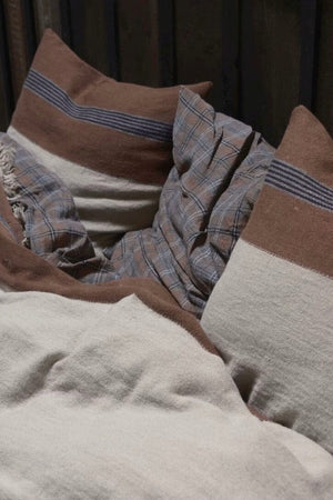 LIBECO Linen pillow "PATAGONIA" natural 63x63