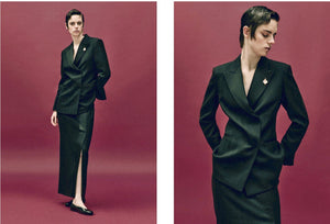 MOMONI Blazer "LOVELACE" schwarz