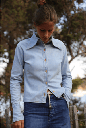 HAPPY HOUSE La Chemise "VINTAGE" off-white