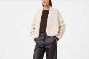 KNIT TED Kuschel Strickjacke "BECKY" creme