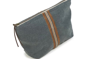 LEINEN toilet bag "JIL" cinnamon