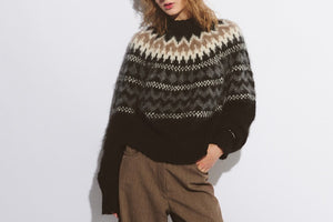 FFC pullover short sleeve "15028" camel