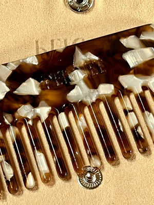 Peignée Paris Kamm "VOYAGE" affogato