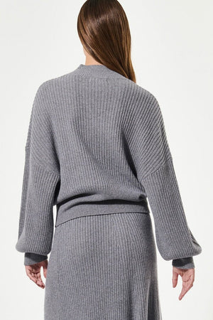 DEA KUDIBAL Strickpullover "SIADEA" grau mélange