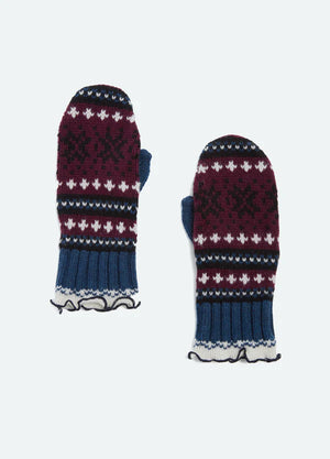 SEA NEW YORK Strickhandschuhe "ISLE" burgundy