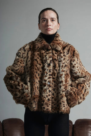 UTZON Rabbitjacke "OTZELOT" kurz