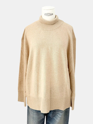 MOMONI Stricksweater "QUINCE" light camel