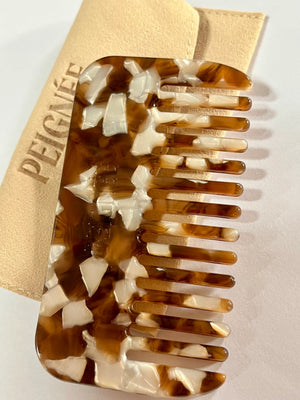 Peignée Paris Kamm "VOYAGE" affogato