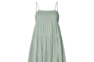 RABENS SALONER cotton maxi dress "DODO" mint (C)